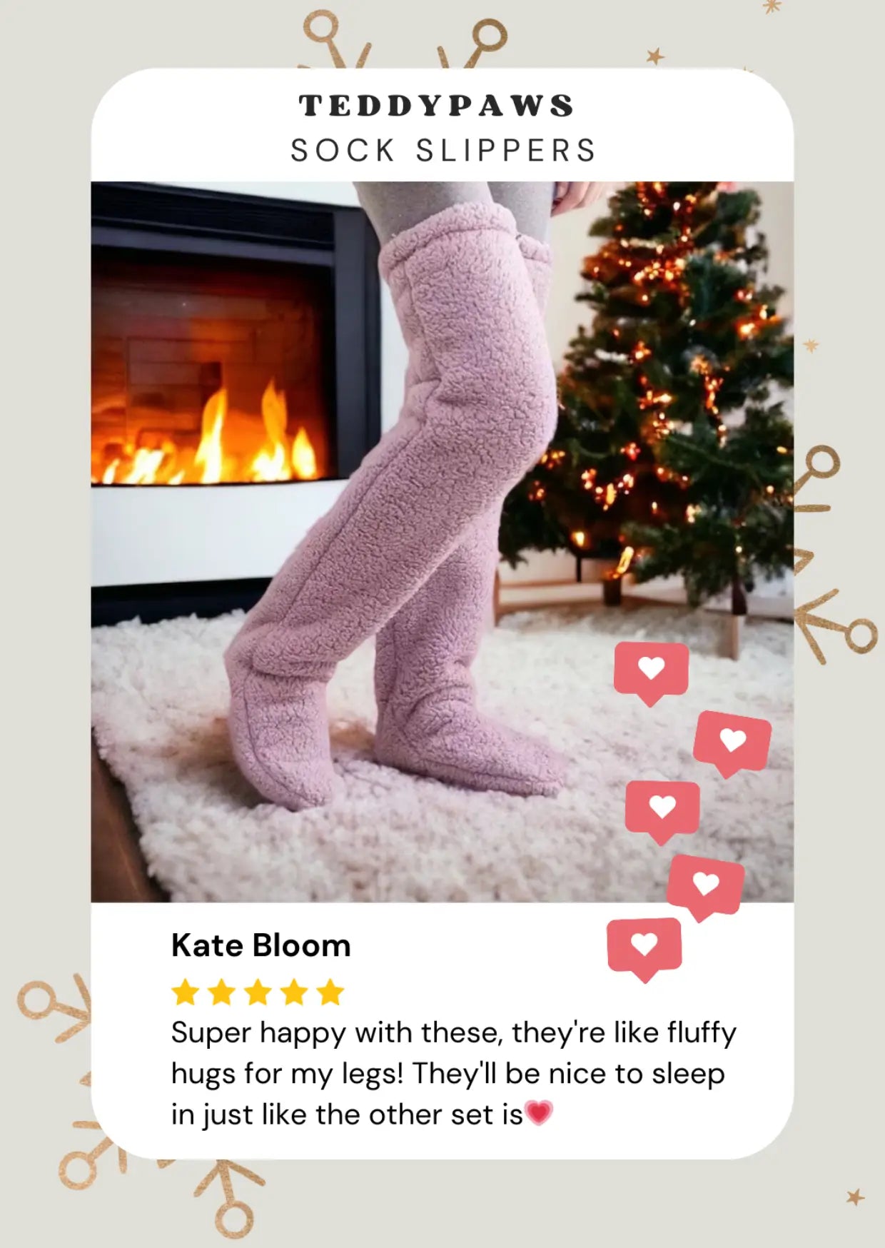 TeddyPaws™ Sock Slippers